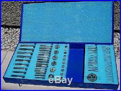 100 Plus Piece Tap And Die Set Mixed Kromhard Threadit And Others Nice Set