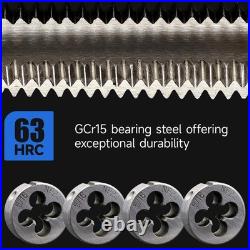 100pcs Combination Drill and Tap Set, Tap and Die Set in SAE and Metric Sizes