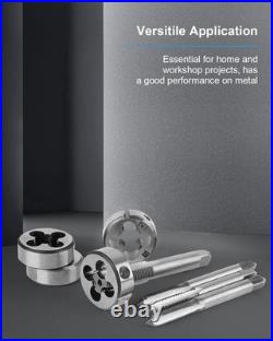 110PCS Metric Tap and Die Set M2-M18 with Wrenches for Thread Cutting