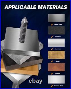 110PCS Metric Tap and Die Set Rethreading Kit M3-M16 with Storage Case