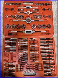 110PCS Tap and Die Combination Set Tungsten Steel Titanium METRIC Tools