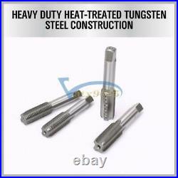 110PCS Tap and Die Combination Set Tungsten Steel Titanium METRIC Tools NEW