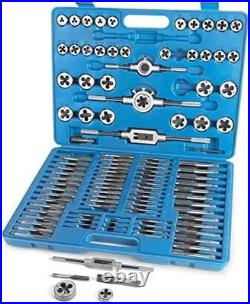 110 PCS Metric Tap and Die Set M2-M18 Storage Case Accessories Complete Kit