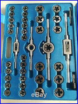110 PCS Tap and Die Combination Set Tungsten Steel METRIC Screw Kit