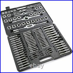 110 PCS tap and die set with box tungsten high precision steel titanium tool
