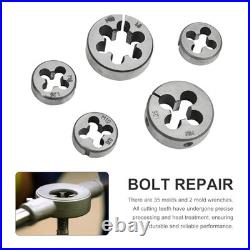 110 Piece Combination Tap and Die Set Alloy Steel 55°- 60° Metric