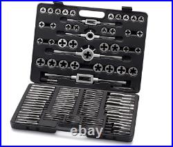 110 Piece Hardened Alloy Steel SAE Tap And Die Threading Tool Set
