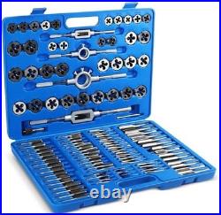 110 Piece Metric Tap and Die Set Threading Tool
