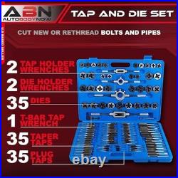 110 Piece Metric Tap and Die Set Threading Tool