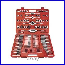 110 Piece Tap and Die Set (SAE & METRIC) Threading Tool Set With Storage Case 110 Piece Tap and Die Set (SAE & METRIC) Threading Tool Set With Storage Case