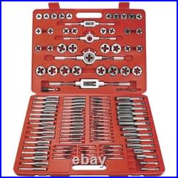 110 Piece Tap and Die Set(SAE&METRIC)Threading Tool Set With Storage Case Metr