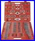 110 Piece Tap and Die Set(SAE&METRIC)Threading Tool Set With Storage Case Metr