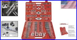 110 Piece Tap and Die Set(SAE&METRIC)Threading Tool Set With Storage Case Metr 110 Piece Tap and Die Set(SAE&METRIC)Threading Tool Set With Storage Case Metr