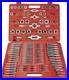 110 Piece Tap and Die Set(Sae&Metric)Threading Tool Set with Storage Case Metr