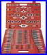 110 Piece Tap and Die Set(Sae&Metric)Threading Tool Set with Storage Case Metr