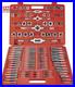 110 Piece Tap and Die Set(Sae&Metric)Threading Tool Set with Storage Case Metr