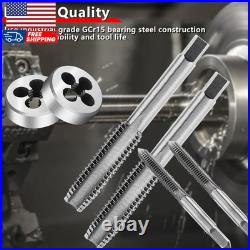 110 Piece Tap and Die Set Sae&Metric Threading Tool Set with Storage Case Metric