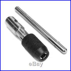 110 pcs M2-M18 Tap and Die Set Thread repair Cutter Metric Carbon Steel Tool