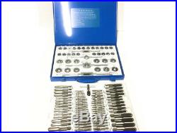 110 pcs Tap & Die Set Professional Imperial & Metric Set tapping thread Alloy st
