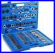 110pc Tap and Die Set Tool for Internal and External Threading Metalworking Kit
