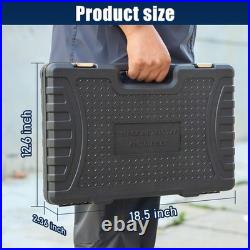 110pcs Tap and Die Set in Metric Sizes, Standard Tap Set and Die Tool Set for