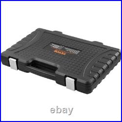 116-Pc Metric & SAE Bearing Steel Tap & Die Set with Storage Case