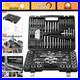 116-Piece Tap and Die Set, Metric & SAE, Steel Taps & Dies, Threading Tool Kit