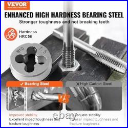 116-Piece Tap and Die Set, Metric & SAE, Steel Taps & Dies, Threading Tool Kit