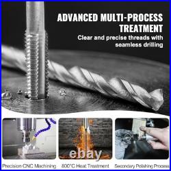 116-Piece Tap and Die Set, Metric & SAE, Steel Taps & Dies, Threading Tool Kit