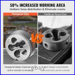 116-Piece Tap and Die Set, Metric & SAE, Steel Taps & Dies, Threading Tool Kit