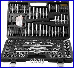 116-Piece Tap and Die Set Metric & SAE with Case Included