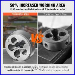 116pc Tap&Die Set, Metric and SAE Size, Essential Threading Tool withStorage Case