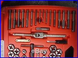 117pc Mac Tools Tap And Die Set Deluxe Threading And Drill Bit Set Tdplus