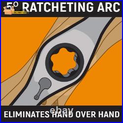 11 Pc. Ratcheting Tap and Die Drive Tool Set 82807