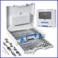 127pcs SAE/Metric Tap and Die Set, Ratcheting SAE Metric TAP and 127pcs set