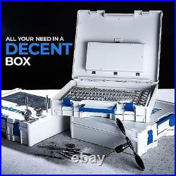 127pcs SAE/Metric Tap and Die Set, Ratcheting SAE Metric TAP and 127pcs set