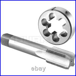 1 3/4-6 UN Tap and Die Set Right Hand, 1-3/4 x 6 UN Thread Tap and Round Die
