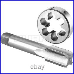 1 5/8-12 UN Tap and Die Set Right Hand, 1-5/8 x 12 UN Thread Tap and Round Die