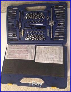26376 IRWIN HANSON NEW Tap and Die Set, 76 pc, High Carbon Steel