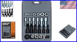 26-Piece Thread Restorer Tap Die Set Steel for Repairs and Maintenance