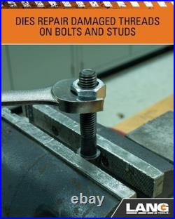 26-Piece Thread Restorer Tap Die Set Steel for Repairs and Maintenance