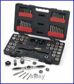 3887 tap and die 75 piece set combination sae / metric