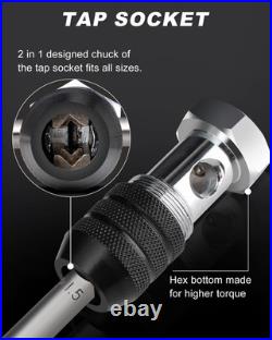 39-Piece Metric Tap and Die Set with Dual Storage Case for Professionals