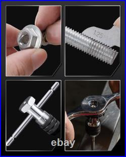 39-Piece Metric Tap and Die Set with Dual Storage Case for Professionals