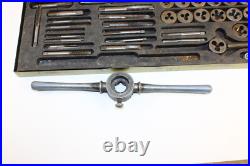 39 Piece SAE Tap and Die Set Vintage 1960's 1970's