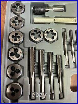 40Pcs/Set Tap And Die Set HSS High Speed Steel TND-40-HSS