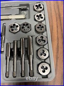 40Pcs/Set Tap And Die Set HSS High Speed Steel TND-40-HSS