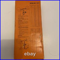 40 Piece TAP and DIE SET METRIC Fine Carbon Steel Tool SET Made In Japan