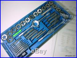 40pc METRIC TAP AND DIE SET, FINE CARBON STEEL TOP QUALITY