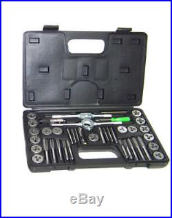 40pc Tap and Die Set SAE Thread Renewing Tools